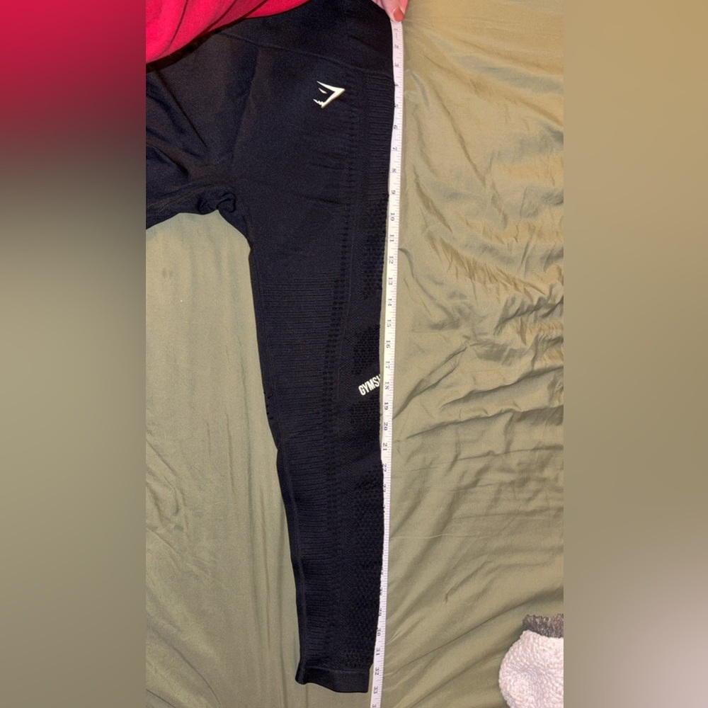 Gymshark Womens Size Medium Black Leggings - Picture 4 of 6